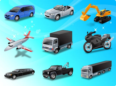 free vector Free Vehicle and Transportation Vector Illustration